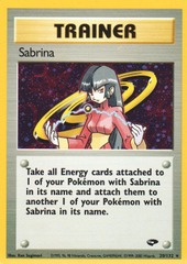 Sabrina - 20/132 - Holo Rare - Unlimited Edition